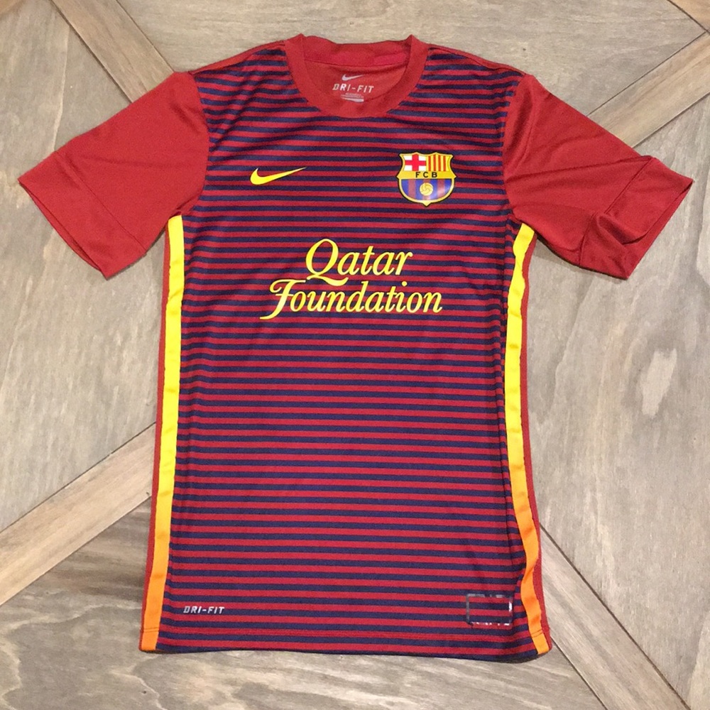 Barcelona home soccer jersey, official